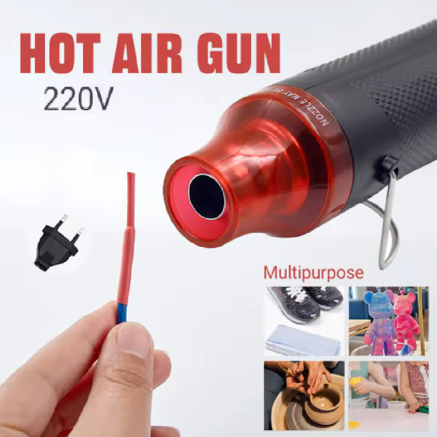 Heat Gun Small - Haushalt Mehrzweck Heißluftpistole/Schrumpfschlauch EU Stecker Kabel