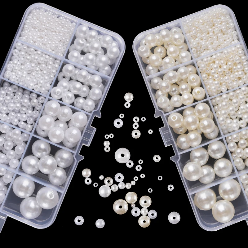 Crafting Resin - 800 stücke Künstliche Faux Perle Harz