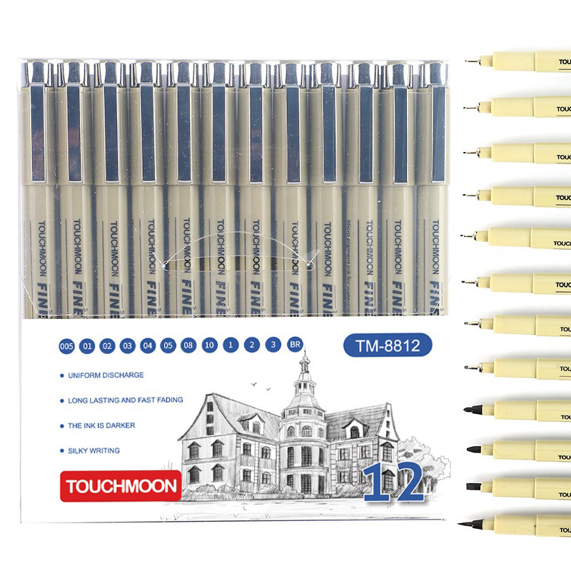 Pigment-Liner mit 12 Spitzen,  – Copic Marker Sketch Bewertung und Preis