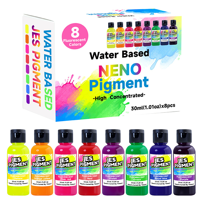 8 Farben/Set fluoreszierendes  – Resin Pigment Set Bewertung und Preis