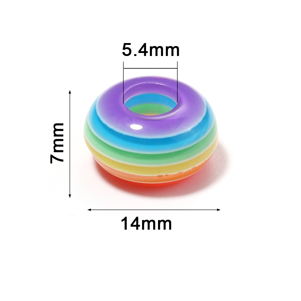 50 Stück/Set Regenbogen-Streif – Resin Craft Projects Bewertung und Preis