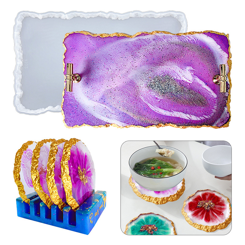 DM413 Drusy Coaster Harzform G – Geode Mold Silicone Bewertung und Preis