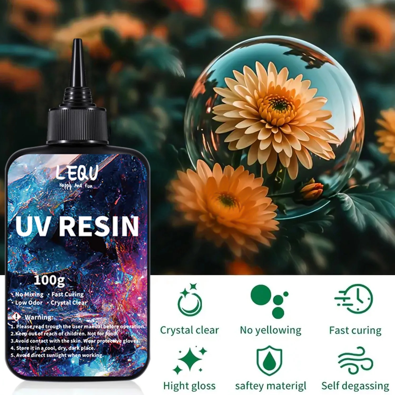 100g UV-Harz transparent, hart – Epoxy Uv Resin Kit Bewertung und Preis