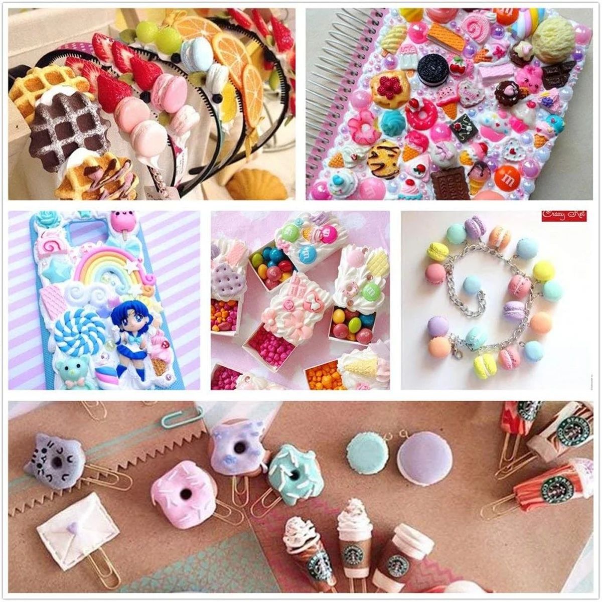 30 Stück zufällige Süßigkeiten – Crafting Resin Bewertung und Preis